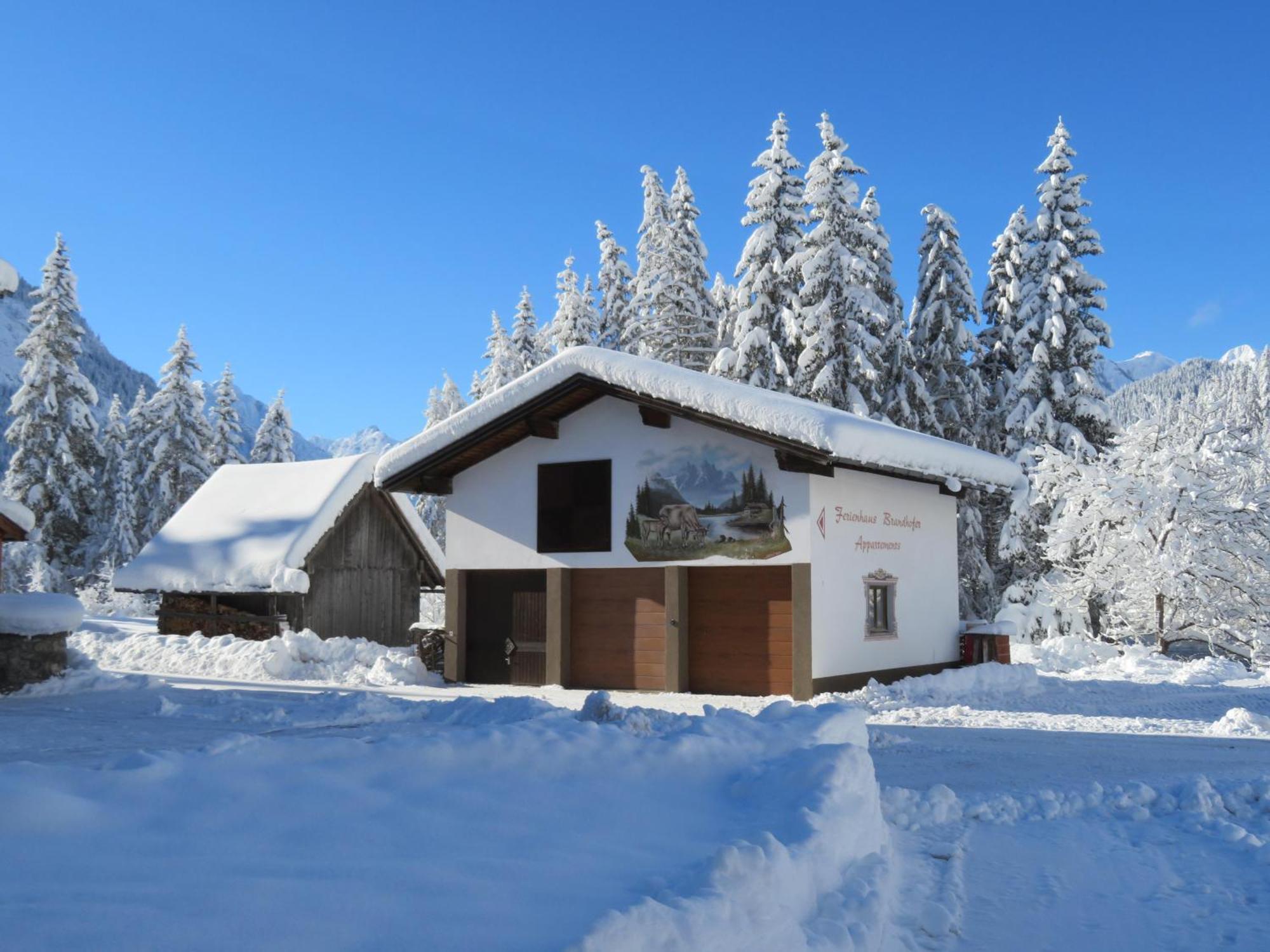 Ferienwohnung Haus Brandhofer Häselgehr Exterior foto